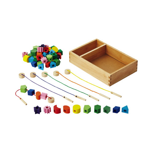 木製ひも通しセット画像