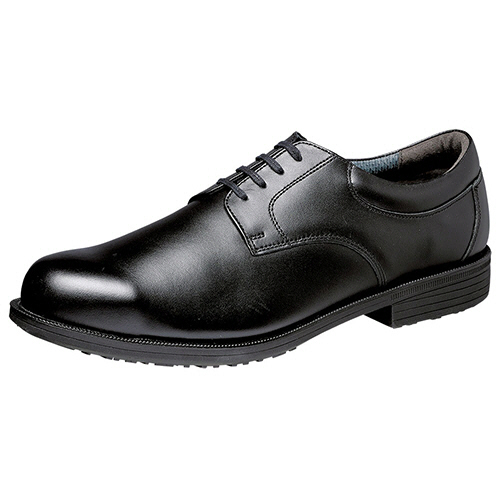 JSAA A種 先芯入り作業靴 ﾊｲｸﾞﾘｯﾌﾟ 紳士靴ﾀｲﾌﾟ BS1310 ﾌﾞﾗｯｸ 23.5cm 1足画像