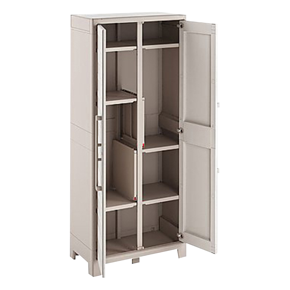 プラスチックキャビネット（Guliver）（トールマルチスペース、両開き）