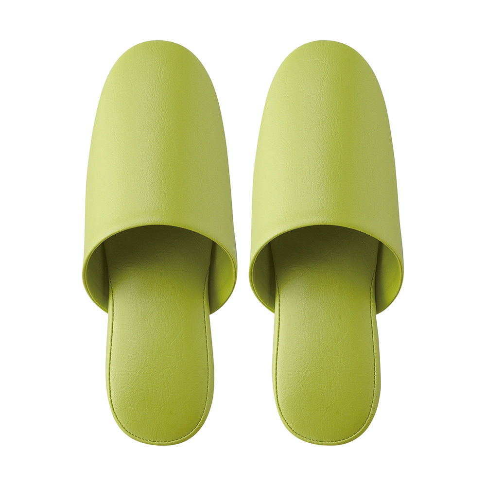 抗菌多機能ビニールスリッパ（かぶり）23～26cm グリーン画像