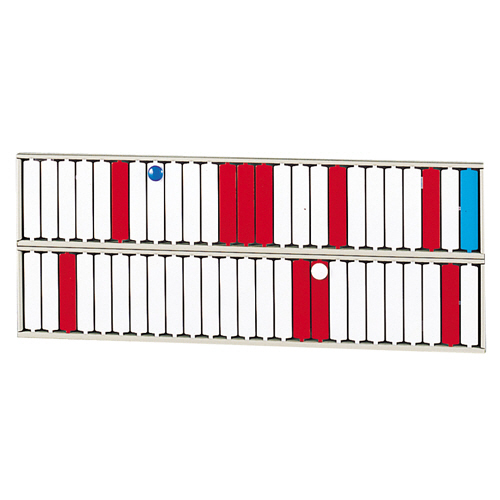 回転表示盤 50口座 W585×D18×H233mm 1台画像