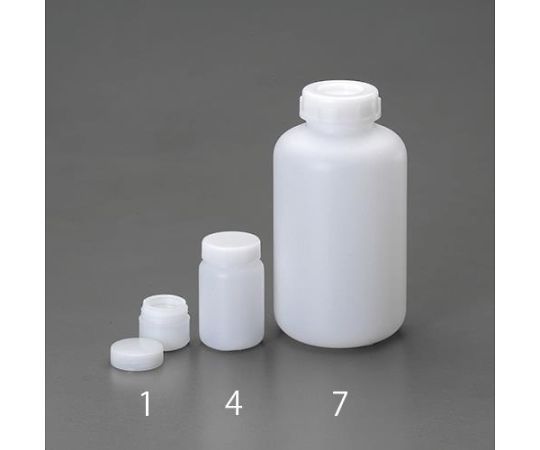 φ 49x 80mm/100ml 広口ﾎﾟﾘ容器(中蓋付)画像