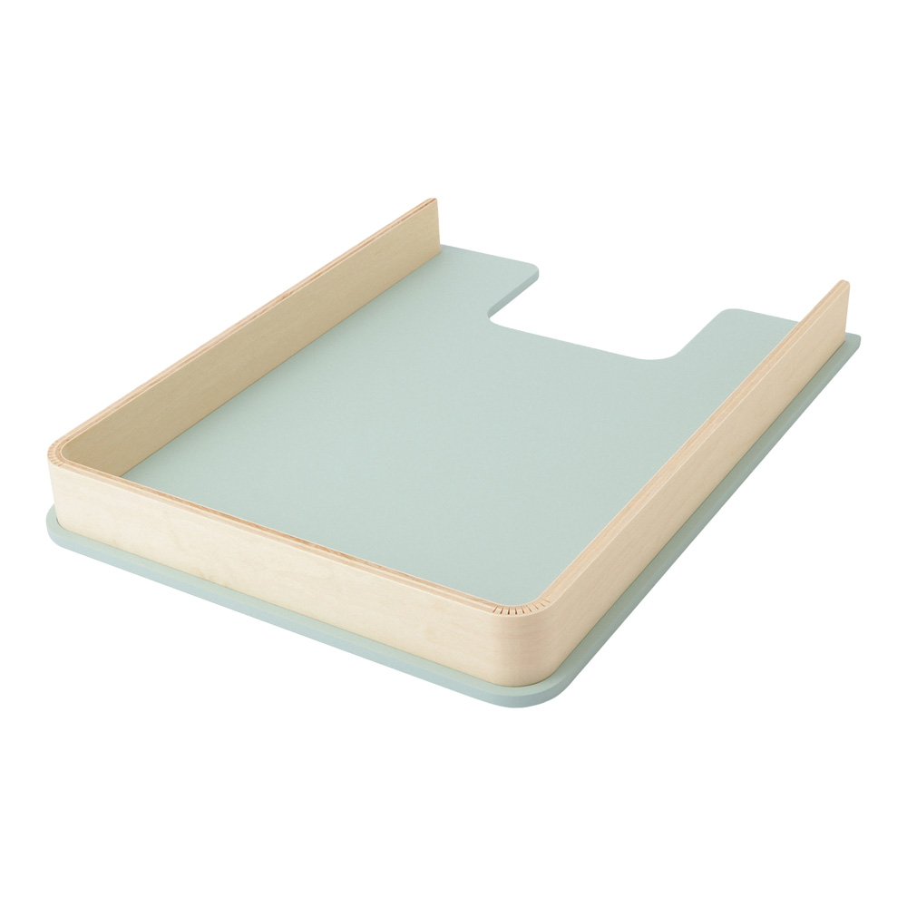 木製処方箋トレー ブルー画像