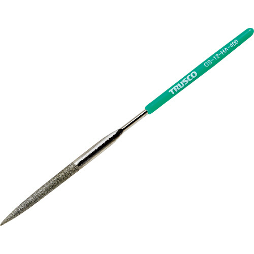 ダイヤモンドヤスリ　精密用　刃長40mm　半丸　1本画像
