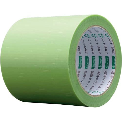 養生クロステープ　Ｎｏ．４１２緑１００ｍｍ　１巻画像