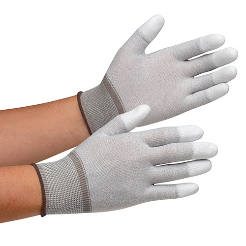 静電気拡散性 作業手袋 MCG-601N(指先ｺｰﾃｨﾝｸﾞ) SSｻｲｽﾞ 1袋(10双)画像