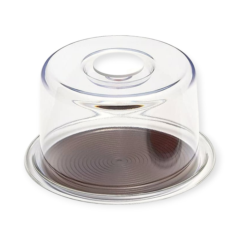 製菓・製パン用品 MT-1182 クリアラブリーハット 小 ブラウン画像