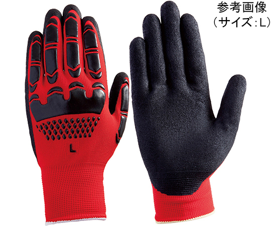 無敵ナックル レッド M 1ケース（10双入）画像