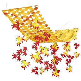 バリュートリプルもみじプリーツハンガー画像