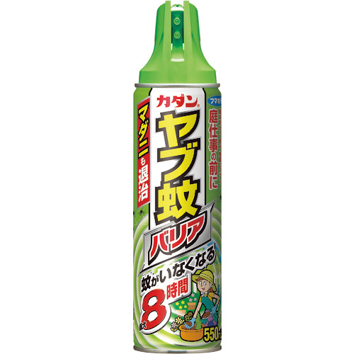 虫よけｽﾌﾟﾚｰ ｶﾀﾞﾝ ﾔﾌﾞ蚊ﾊﾞﾘｱ 1本画像