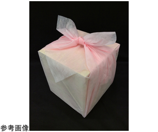 不織布風呂敷 パステルカラー ピンク 66×66cm 1ケース(100枚×16袋入)