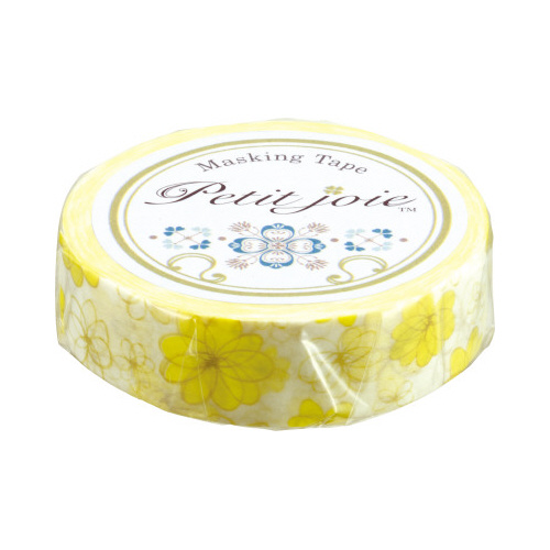 マスキングテープ　フラワー（イエロー）　１０巻画像