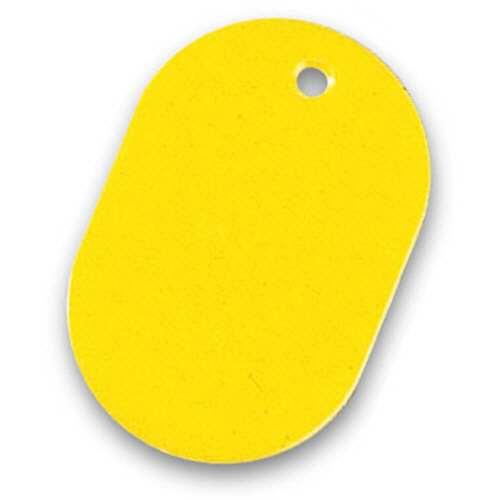 番号札 無地 大 黄 1ｾｯﾄ(50個:5個×10ﾊﾟｯｸ)画像