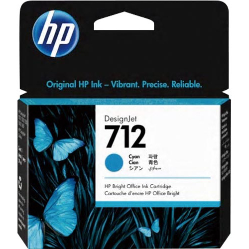 純正インクカートリッジ　ＨＰ７１２　シアン画像