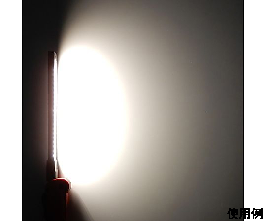 [充電式] LEDライト(白色/ナチュラル色/UV) クリアなプラスチックケースに収められた明るいLEDライトが並べられた様子