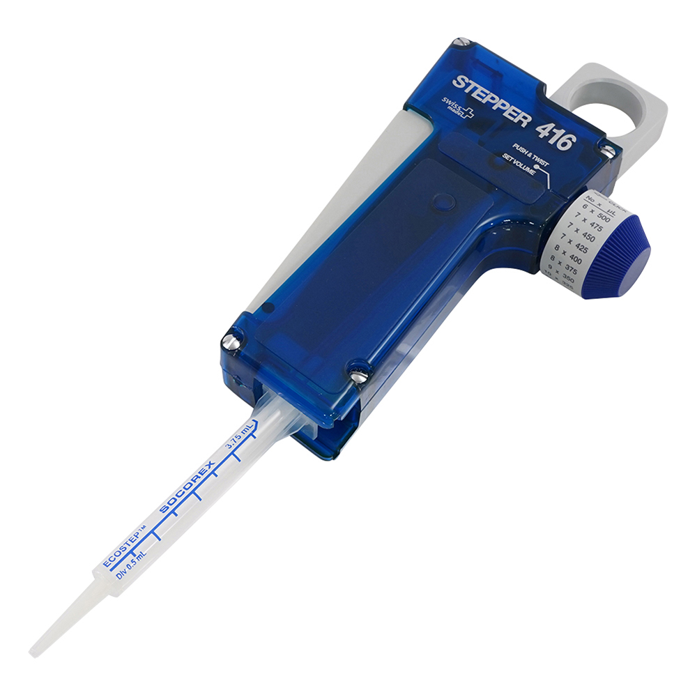 連続分注ピペット（ステッパー）画像