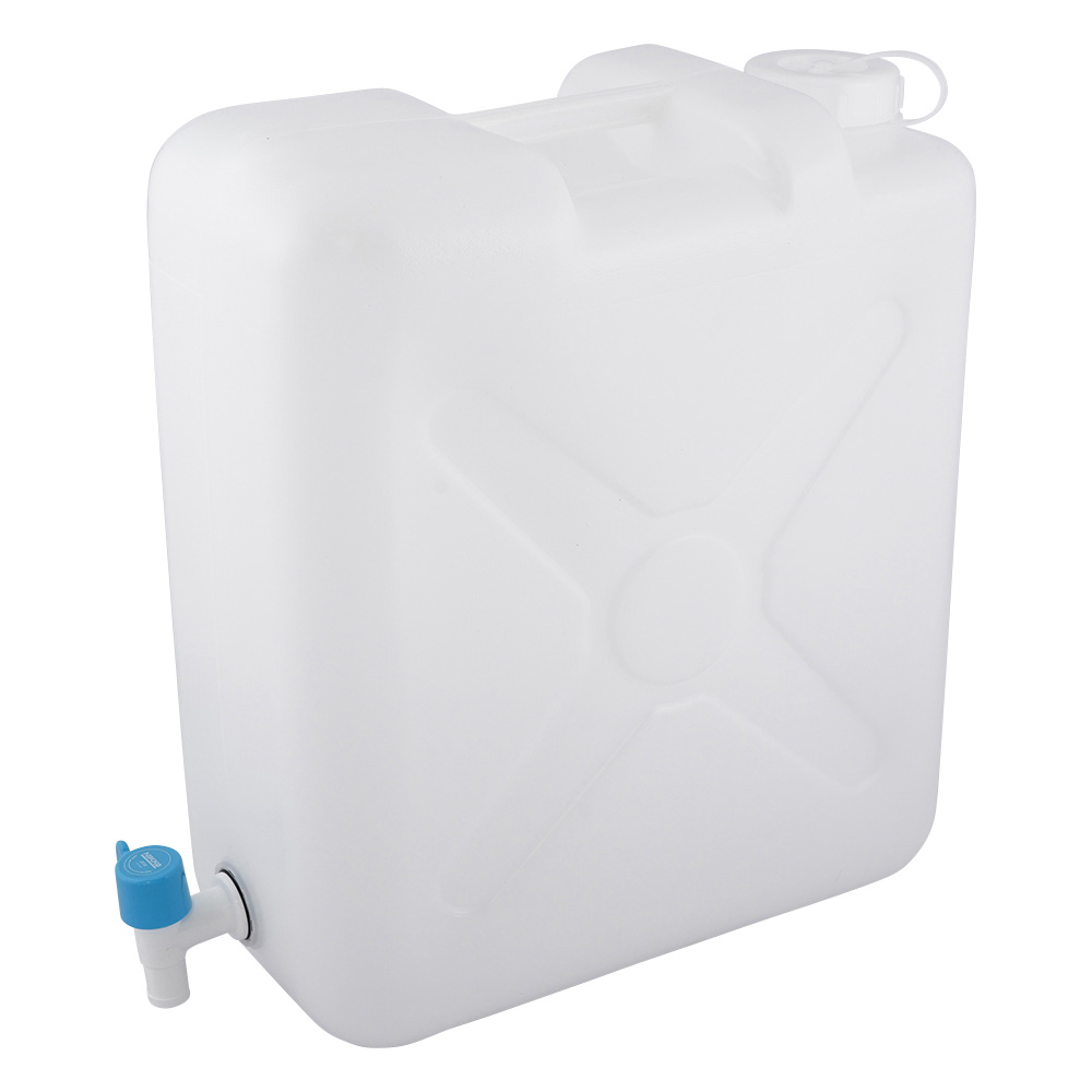 レバーコック付瓶 平角缶（1ヶロ）20L 1個画像