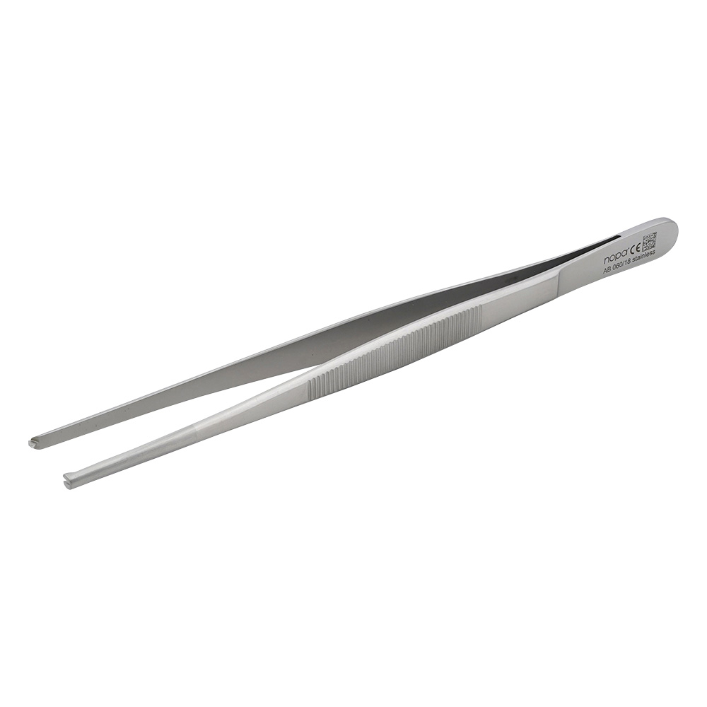 組織ピンセット　有鉤　1×2　爪　180mm画像