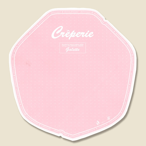 クレープ包装紙 デリシャス ピンク