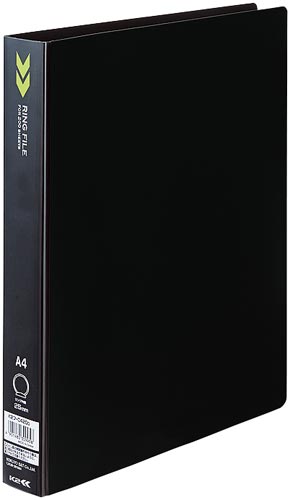 Ｏリングファイル＜Ｋ２＞背幅３４ｍｍ黒　５冊画像