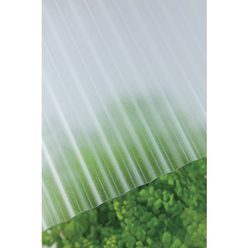 ﾎﾟﾘｶ波板 32波 8尺 650ｸﾘｱﾌﾛｽﾄ 1枚画像