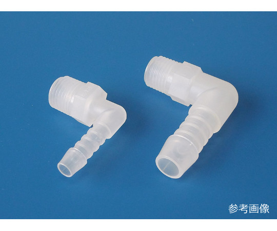 ポリプロピレンハーフエルボ　10個入画像