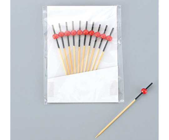 竹製　南天串9cm　赤/黒（10本入）06168画像