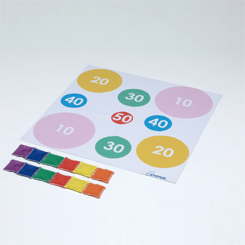 ﾀｰｹﾞｯﾄﾌﾟﾚｲｼｰﾄ ｶﾗﾌﾙ 1枚画像