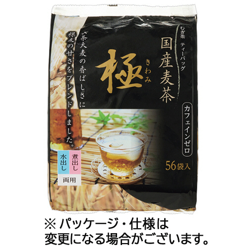 国産麦茶 極 ﾃｨｰﾊﾞｯｸﾞ 1袋(56ﾊﾞｯｸﾞ)画像