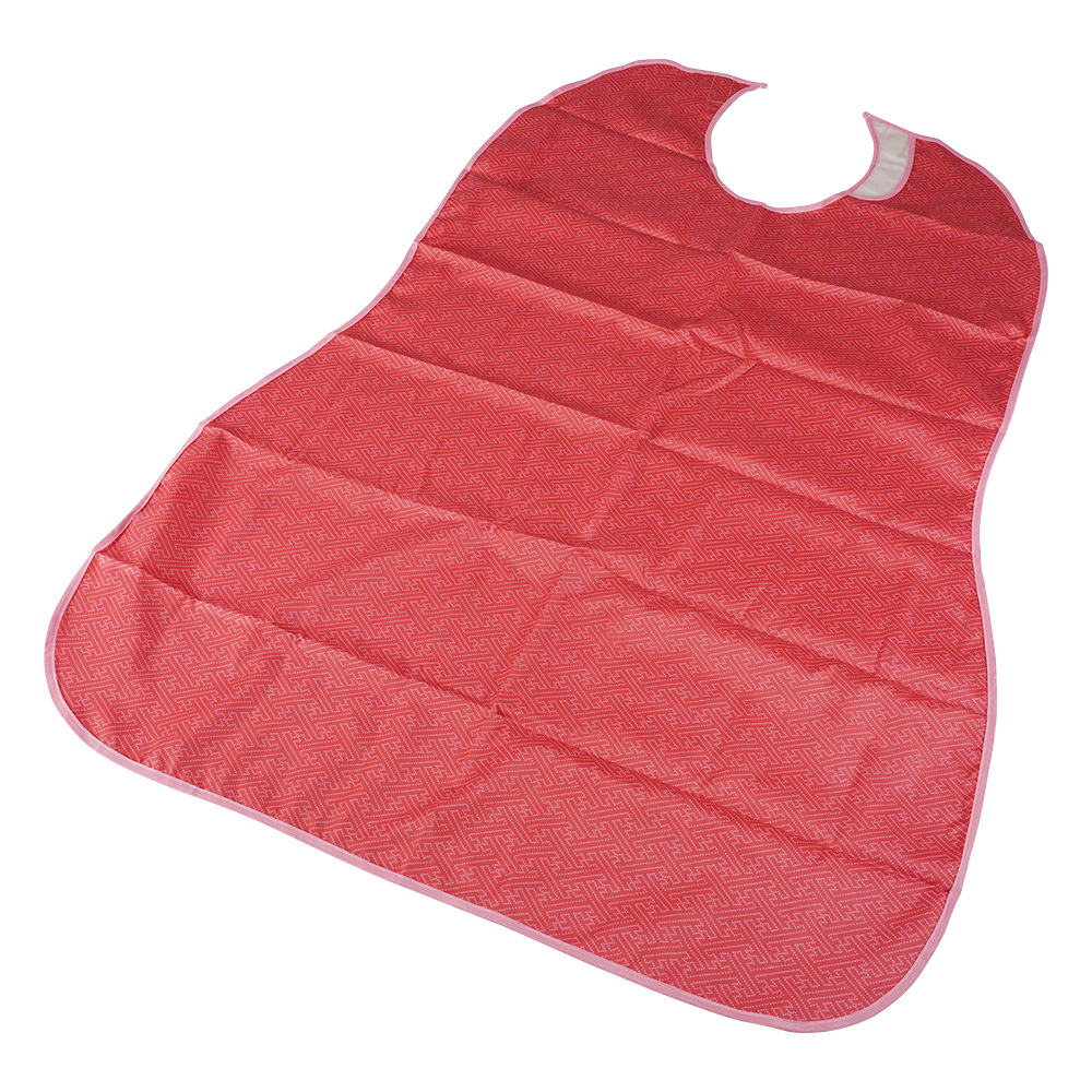 長持ちする大きなお食事エプロン（茜）画像