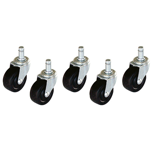 ｺﾞﾑ単輪ｷｬｽﾀｰ 1ｾｯﾄ(5個)画像