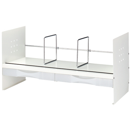 ﾌﾞｯｸｽﾀﾝﾄﾞ(引き出し付) ﾎﾜｲﾄ 1台画像