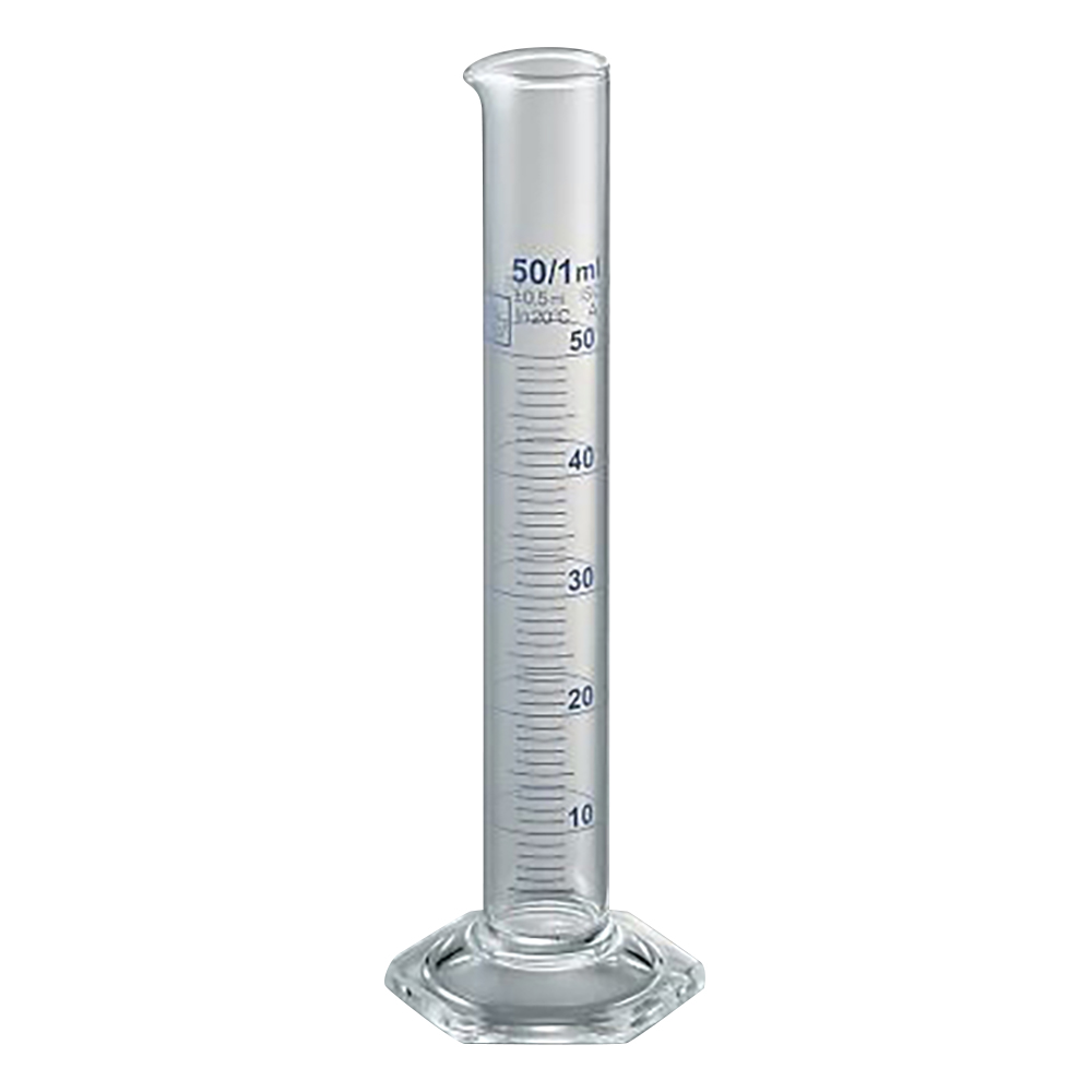 メスシリンダー（青目盛）　50mL
