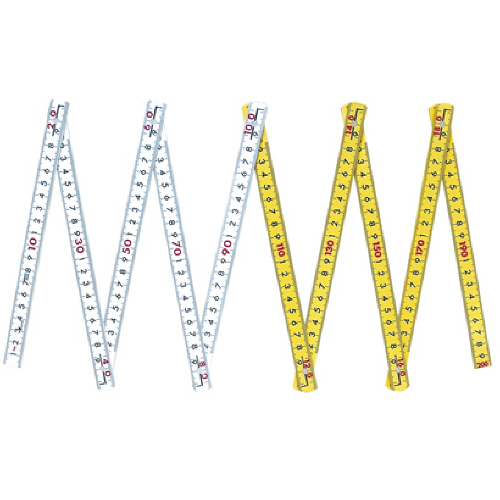 ｼﾝﾜ ﾌｧｲﾊﾞｰ折尺 10折2m cm表示 1本画像