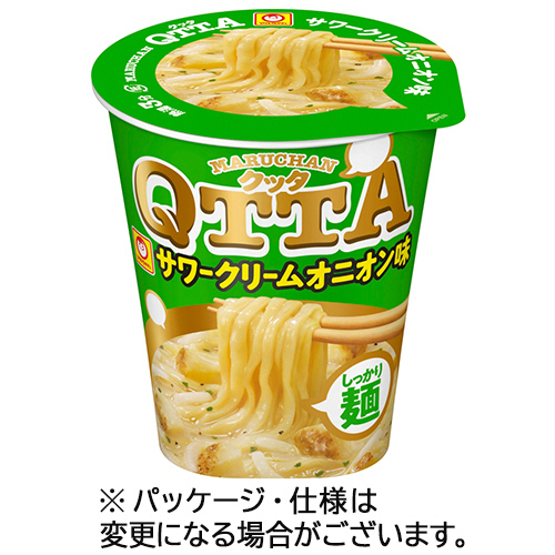MARUCHAN QTTA ｻﾜｰｸﾘｰﾑｵﾆｵﾝ味 82g 1ｹｰｽ(12食)画像