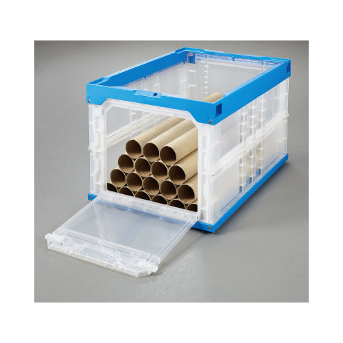 扉付きオリコン 50L 片短辺扉タイプ | オリコンラック50B（短側