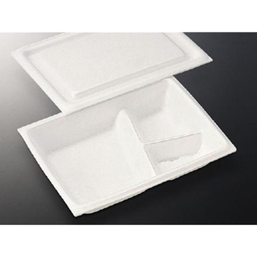 中央化学 弁当容器 重ね折B 発泡 セット画像