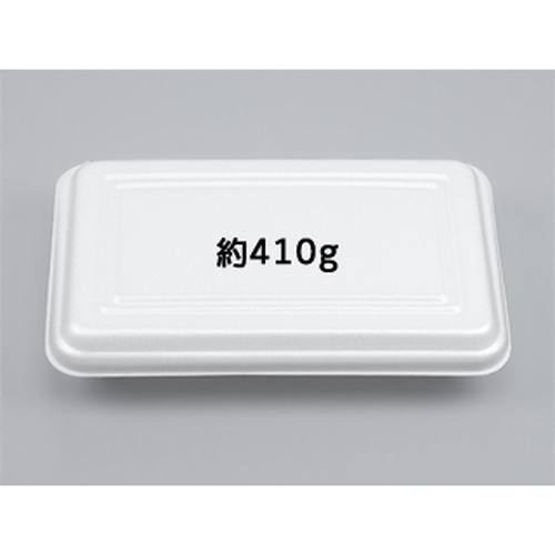 シーピー化成 弁当容器 VK-61 折蓋角丸大 無地 発泡画像