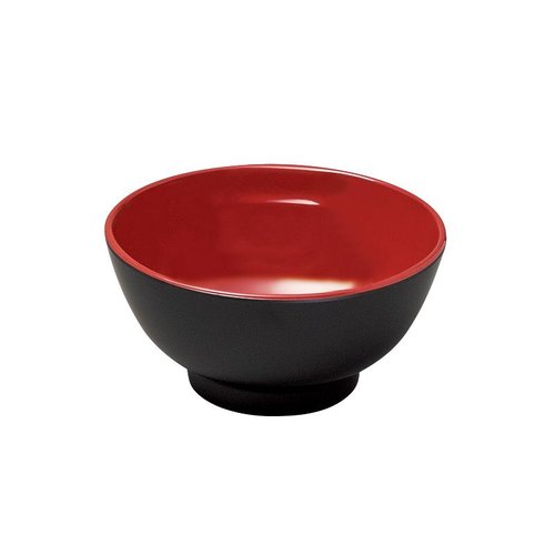 食器 SM-11330SS 汁椀(身)漆黒内朱 アヅミ産業 [ケース販売]