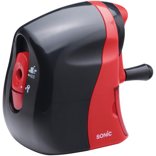 かるﾊｰﾌ 手動鉛筆削り 黒赤 1台画像