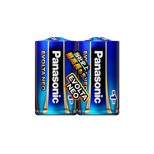 アルカリ乾電池　エボルタネオ　単１　２本入画像