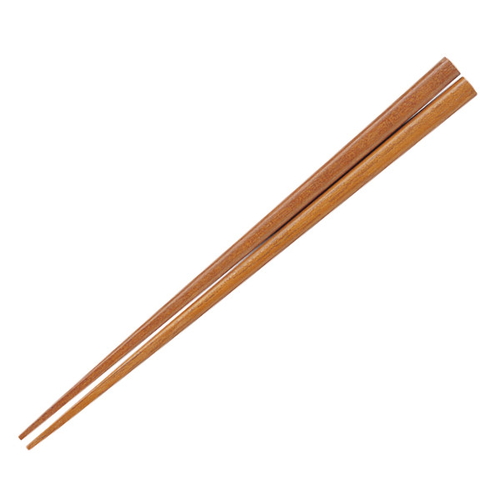 箸 木製 21cm 木箸 鉄木 先角 天然木画像