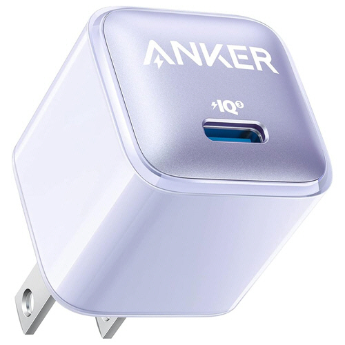 急速充電器 ANKER Nano Charger(20W) ﾊﾟｰﾌﾟﾙ 1個