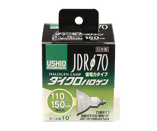 ダイクロハロゲン JDR110V100WLN/K7UV-H画像