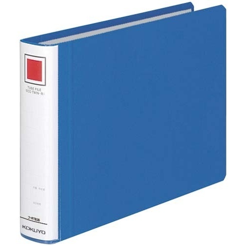 チューブエコツインＲ青Ｂ５横背幅４５ｍｍ１２冊以上画像