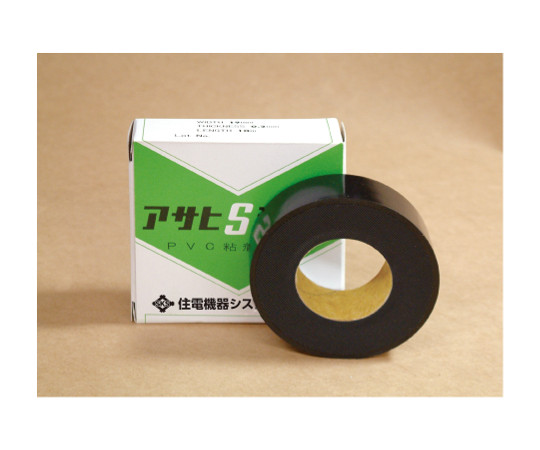アサヒ Sテープ 粘着性ビニールテープ（保護テープ）1巻（10m入）画像