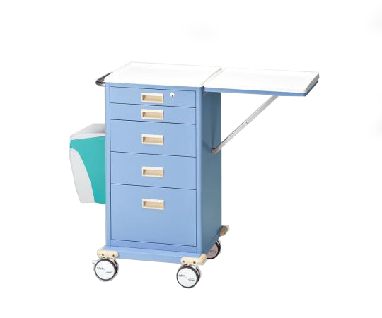 カラフルミニカート(ダストボックス付) ブルー 703×554×955画像