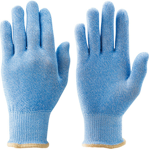 ﾄﾜﾛﾝ 耐切創手袋 NEOｶｯﾄﾚｼﾞｽﾄｲﾝﾅｰ ﾌﾞﾙｰ L 1双画像