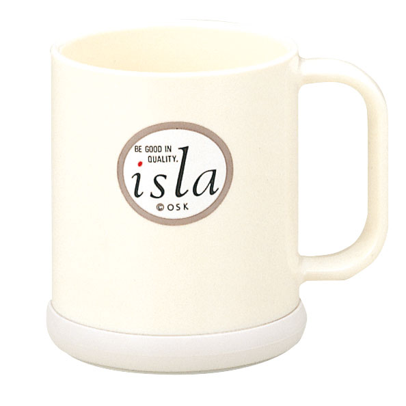 コップ イスラ プラカップ(すべり止め付) C-2 ホワイト画像