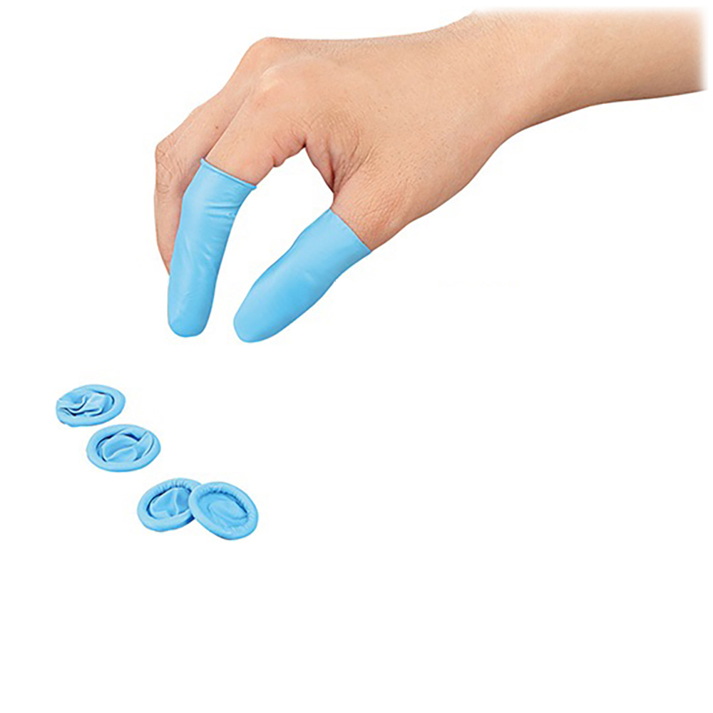 ニトリルノンパウダー指サック ロール L 1袋（1440個入）